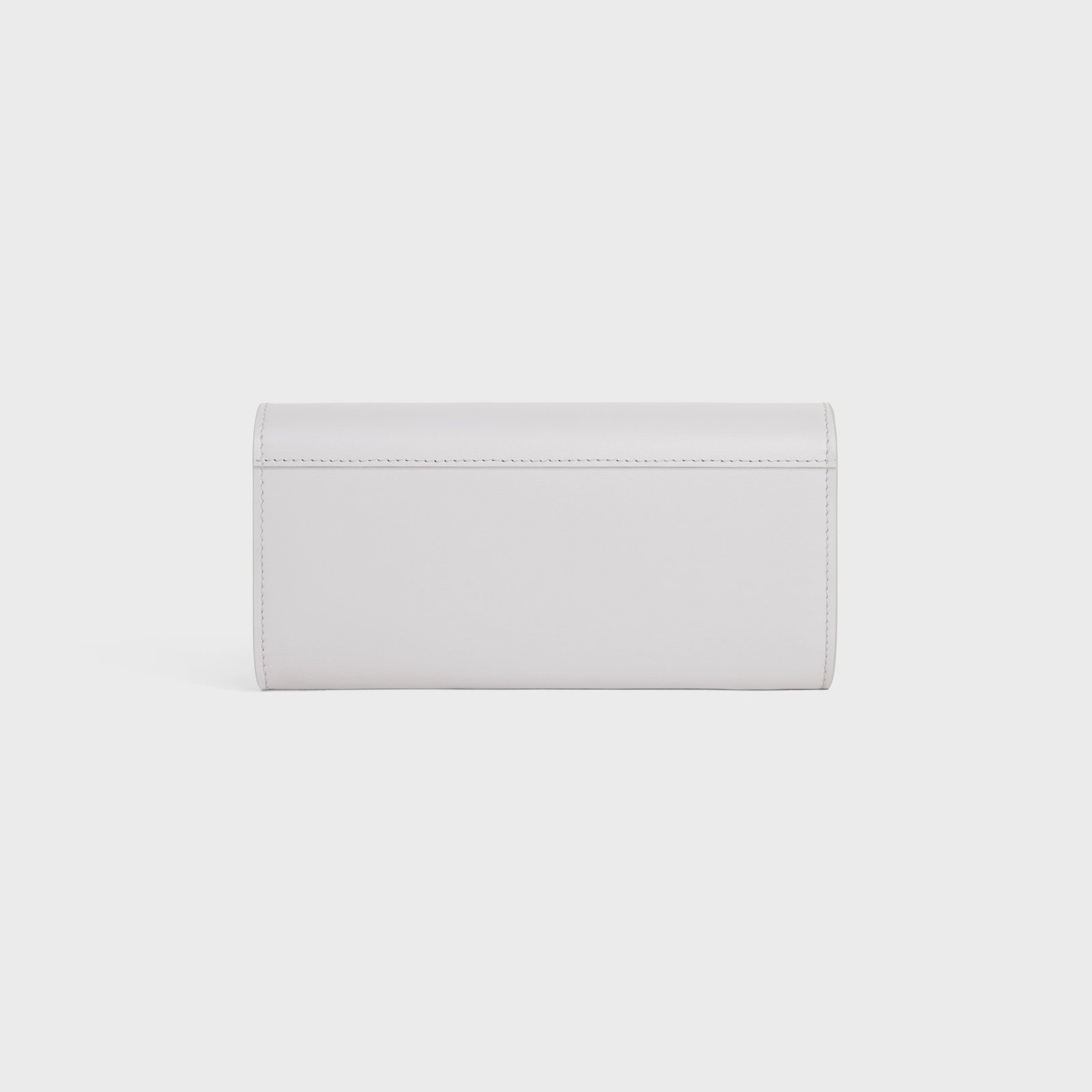 LARGE WALLET TRIOMPHE IN SHINY CALFSKIN CLOUDY GREY - Image 3